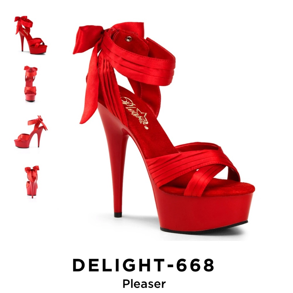 Pleaser Platform Heel with Bow